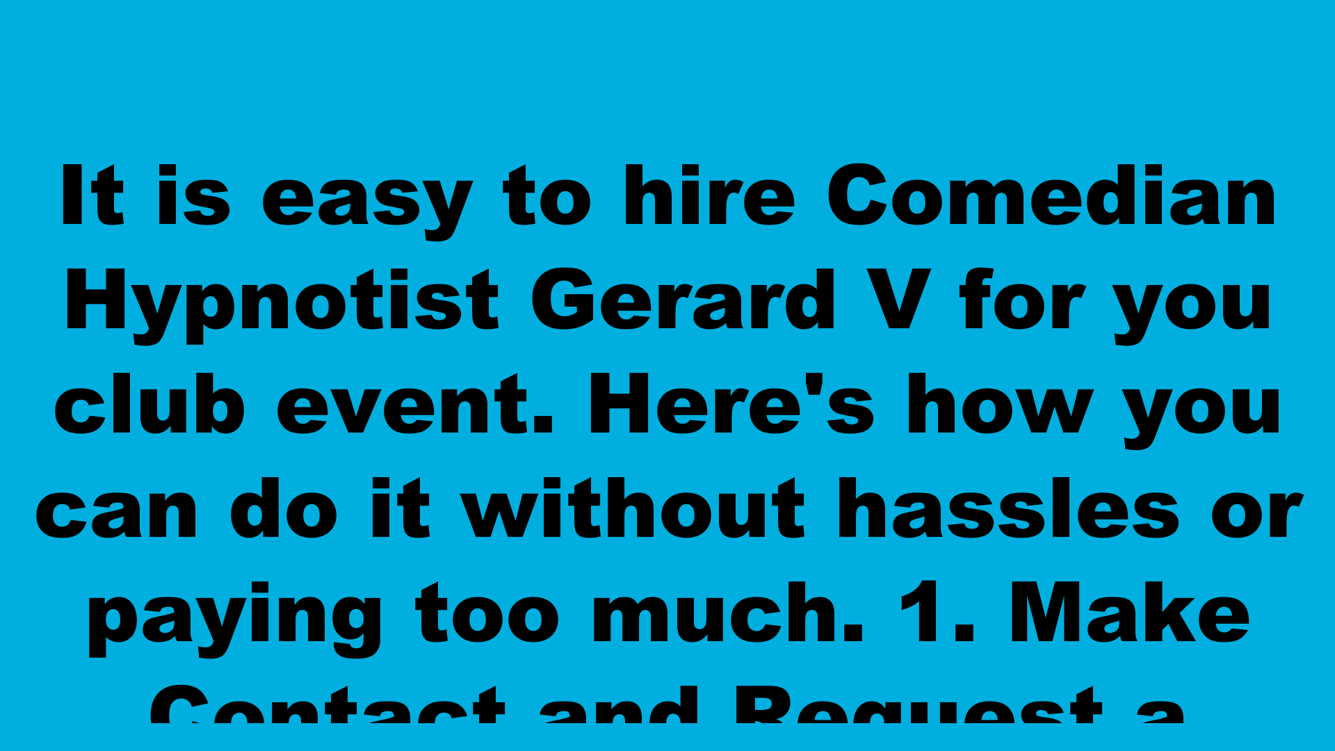 image from How to Hire a Hypnotist for Your Football Club
