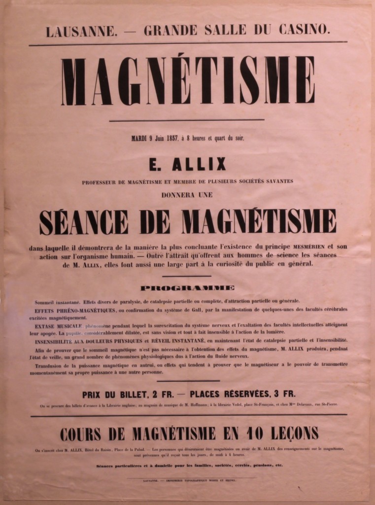 image from Animal Magnetism, Mesmerism and Hypnotism