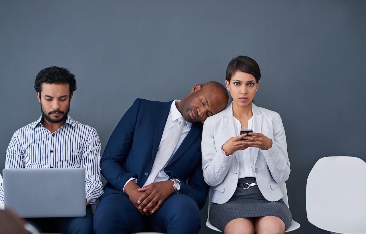 Bored Office Workers